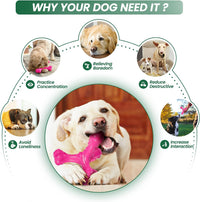 Dog Chew Toys for Aggressive Chewers Large Breed - Pink - image 4