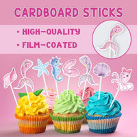 WERNNSAI 36 farm cupcake toppers with cow, pig, sheep, horse and house designs - view 40
