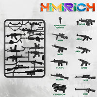 Weapons Pack Military Toy Set Building Blocks Model for Soldier - 38 PCS-Weapons - image 2