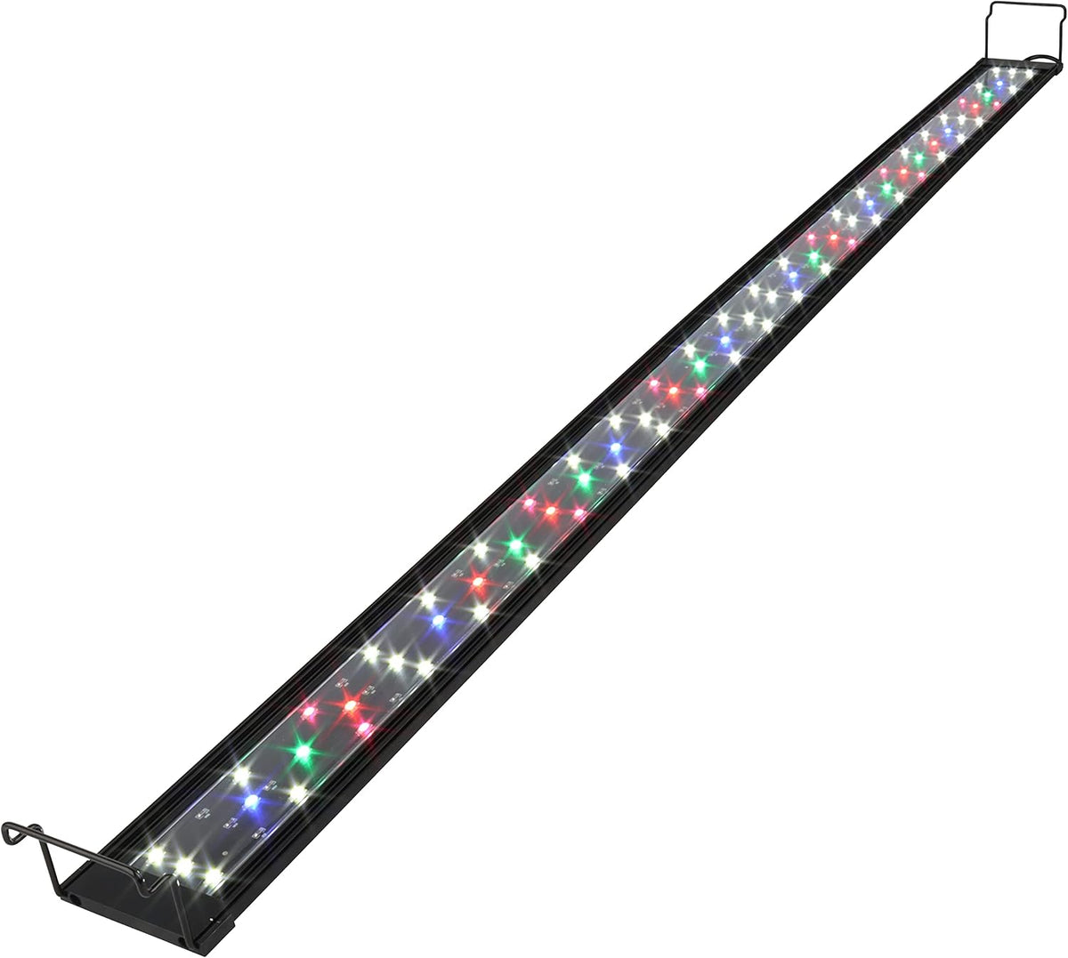 Ultra-Slim Full Spectrum LED Aquarium Light with Adjustable - 48-54" - image 3
