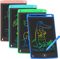 4 Pack LCD Writing Tablet for Kids - Multicolor - 4 Pack
