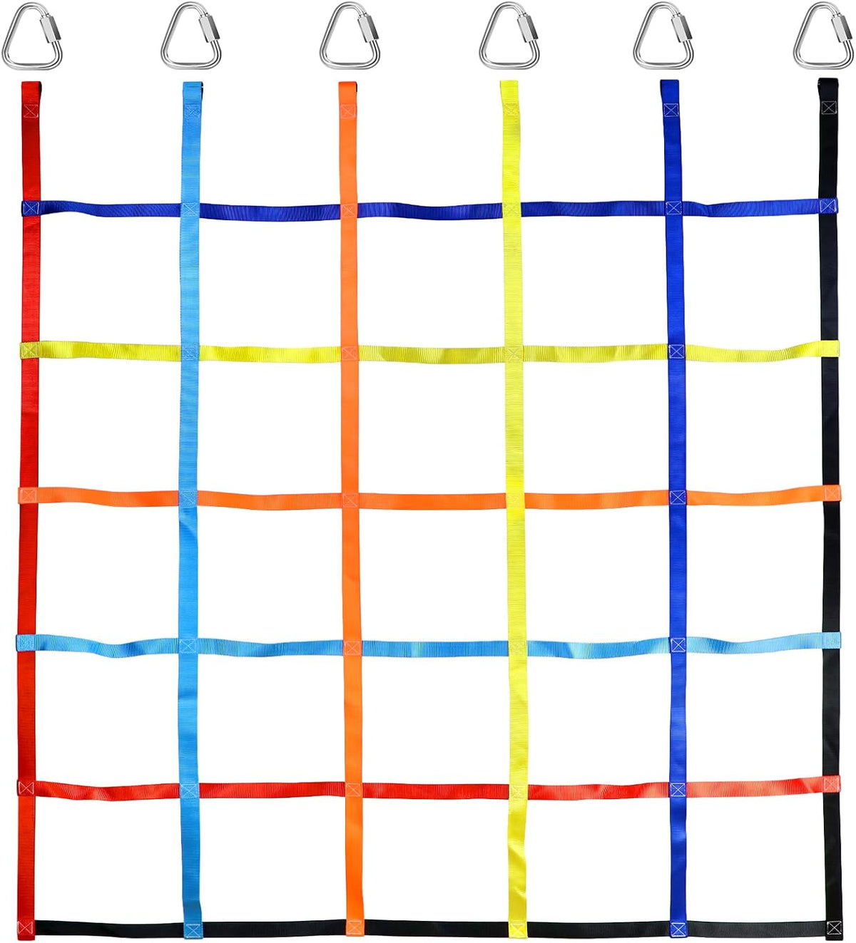 TOPNEW Ninja Cargo Rope Net for Kids - Multi-color