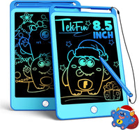 TEKFUN 3 Pack LCD Writing Tablet for Kids, Educational Kids - Blue+blue / 8.5 inch / 2