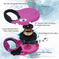 Retractable Dog Leash, Small Dog - Medium / pink - image 3