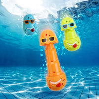 Summer Pool Toys Underwater Diving Games Dive Sticks Duck 3-Pack – Fun for Kids & Family - Clown Egges