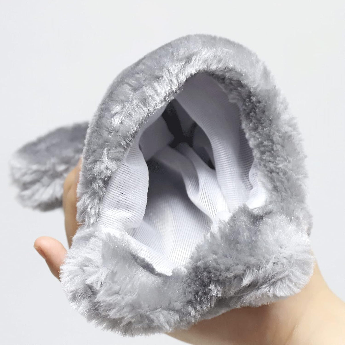 RIY plush rabbit farm animal hand puppet for storytelling and pretend play - view 12