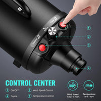 Pet Dryer, 5.2HP/3800W Pet Grooming Dryer with Adjustable Speed and Temperature Control Dog Blow - image 2