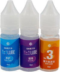 iYallow speed cube lube set of 3 with daily care, smooth and GAN formulas, 10cc