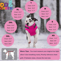 Dogcheer Dog Coat with Harness - Pink / X-Small(Chest:13.3"Back:9.8" Neck:10.2") - image 3