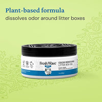 Fresh Wave Odor Removing Litter Box Gel, 7 oz. | Safer Pet Odor Eliminator for Home and Litter Box Area