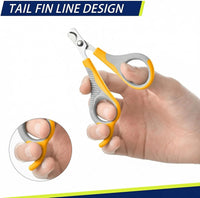 Pet Nail Clippers U07.2, Professional Claw Trimmer - Small / #01 Grey/Yellow - image 3
