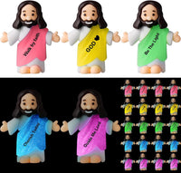 CroBlissful 50 little Jesus figurines that glow in the dark, five colors - view 9
