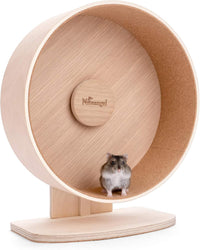 Niteangel Wooden Hamster Exercise Wheel: - M