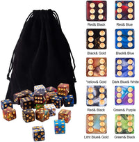 AUSTOR 100 Pcs 6 Sided Game Dice Set - 100 Pieces Square H - image 3