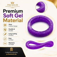 Kenchii Extra Soft Shear Finger Ring Inserts - Purple - image 2