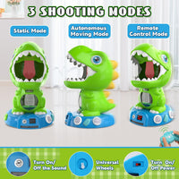 EagleStone T-Rex Dinosaur Shooting Target Game Toys with Air Power - 8808-11b-green - image 3