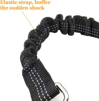 2 Dog Car Harness Seatbelt Seat Belt Leash Travel Accessories Bungee - Black / 2 Packs - image 2