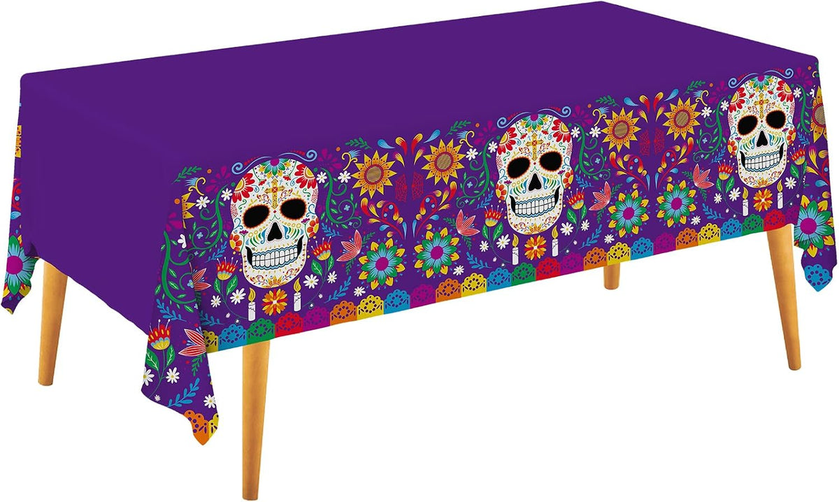 Gatherfun Football Party Decorations Disposable Tablecloth Plastic - Festive, Colorful