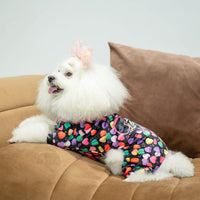 CuteBone Small Dogs Outfit Soft Puppy Onesies Pjs Christmas Dog - I love u / X-Small - image 2
