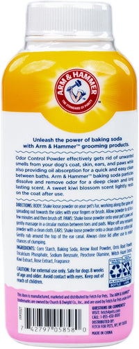 ARM & HAMMER Odor Control Dry Shampoo Powder for Dogs - 4.2 Ounce (Pack of 2) - image 2