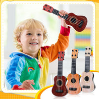 Lenwen 6 pack 10 inch mini toy guitars for kids with 4 nylon strings in three colors - view 6