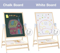 QZMTOY Kids Art Easel, Deluxe Standing Easel Set - image 3