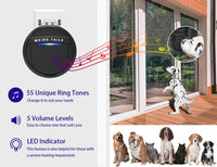 Wireless Doorbell, Dog Bells for Potty Training IP55 Waterproof Doorbell Chime Operating at 950 - image 3