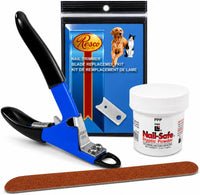 Guillotine Style Dog Nail Clippers for Large Dogs and Cats - Regular / Nail Care Kit