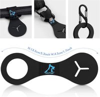 Dog Poop Bag Holder for Leash Waste Bag Carrier Dog Poop Bag - Blue - image 2