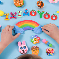 Ixiaoyoo Air Dry Clay, 30 Colors Foam Modeling Clay for School Projects – Fun for Kids & Family - 104 Colors - image 3