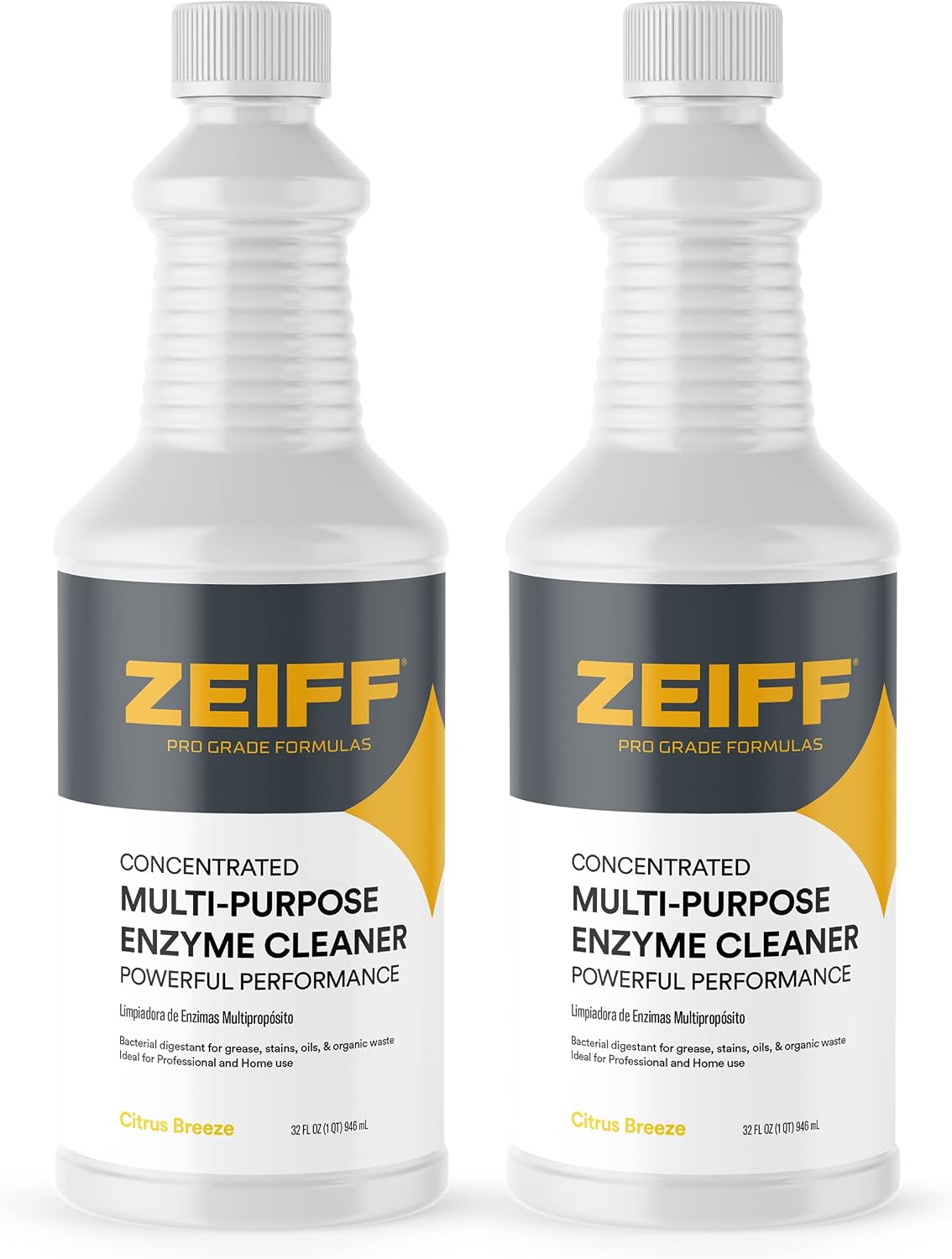 Zeiff Pet Stain and Odor Remover - Citrus / 32 Fl Oz (Pack of 2)