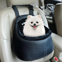 Dog Car Seat Large Medium Size Dog - PU Dog Booster / L