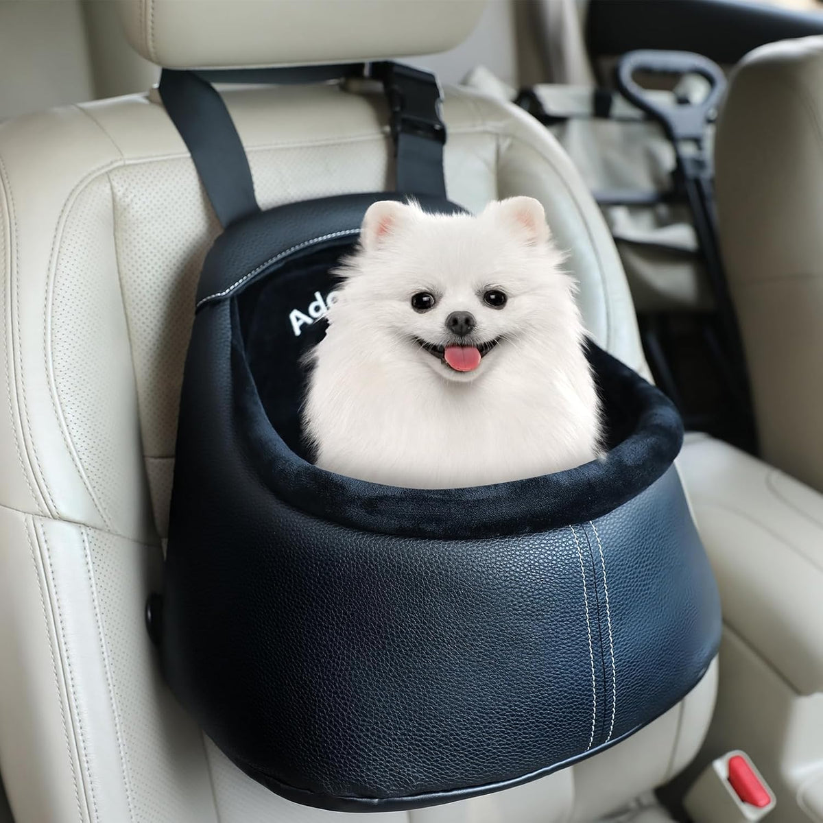 Dog Car Seat Large Medium Size Dog - PU Dog Booster / L