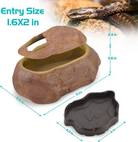 Antidious Snake Hide Cave for Gecko Shedding - Medium - image 2