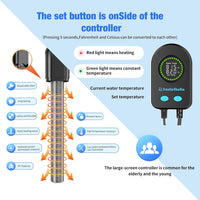 100W Submersible Fish Tank Heater for 10-20 Gallon with Auto Shut-Off - 100W - image 4