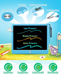 KOKODI 12 Inch LCD Writing Tablet with Anti-Lost Stylus - Blue / 12 inch - image 4