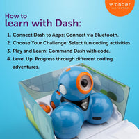 Wonder Workshop Dash Robot, Coding Robots for Kids 6 and Older - Dash Robot (Pack of 2) - image 4