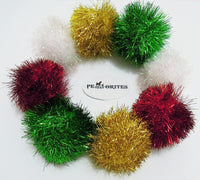 Bushy Sparkle Ball Cat Toy - 8 Pack
