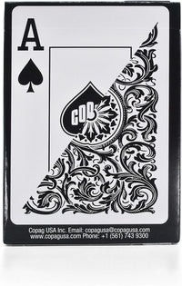 Copag Elite 100% Plastic Playing Cards - Black - image 2