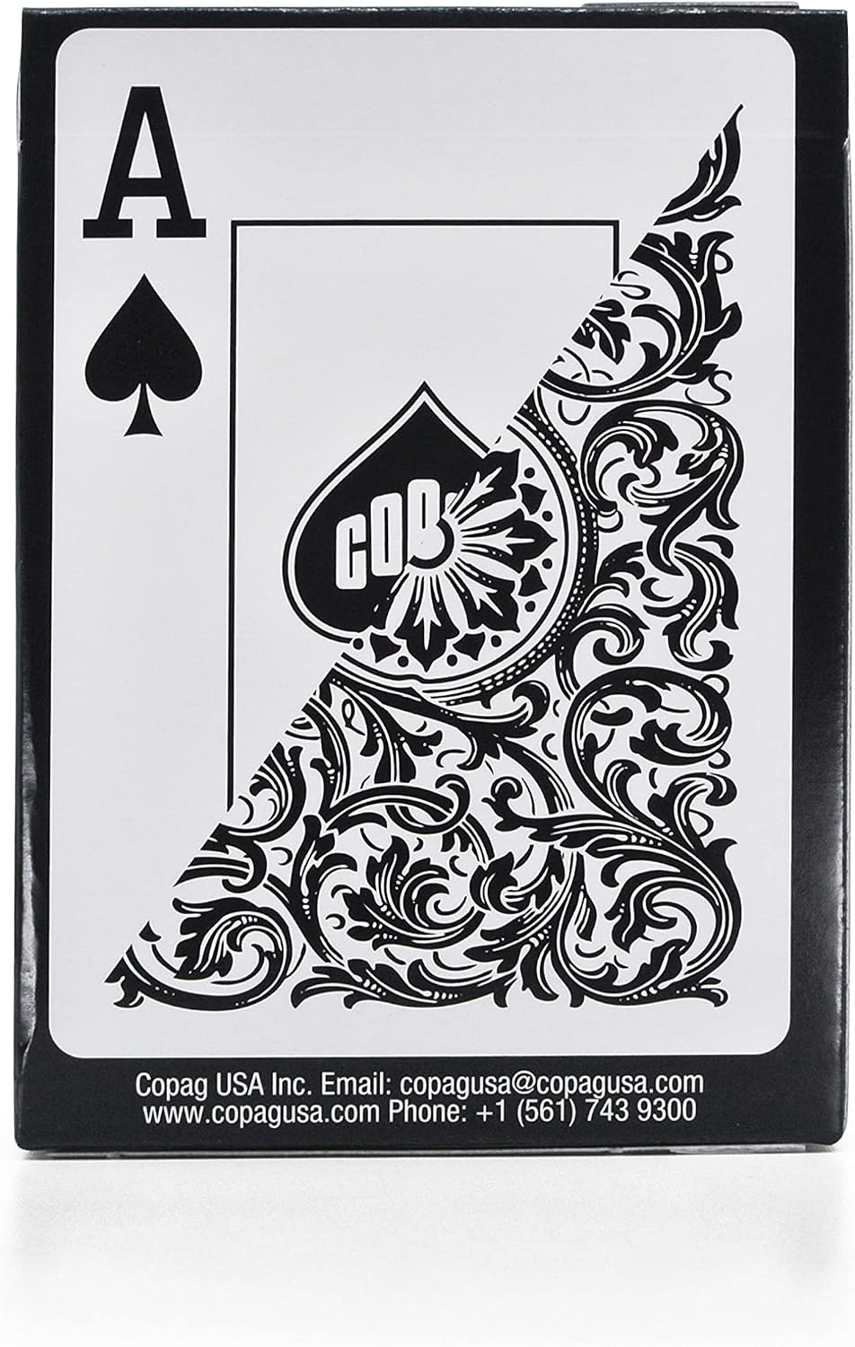 Copag Elite 100% Plastic Playing Cards - Black - image 2
