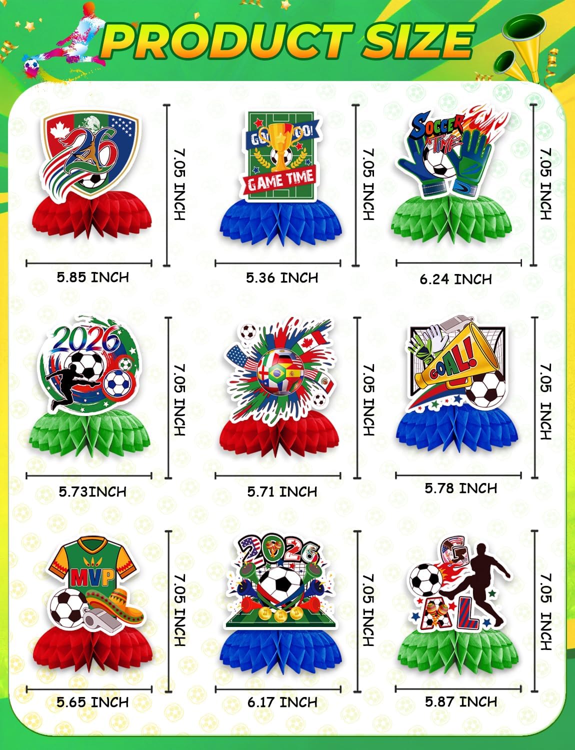 Halloween Table Decorations - Soccer - image 4