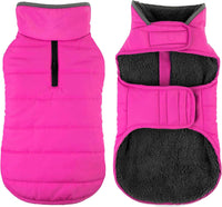 Waterproof Dog Winter Coat - Pink / 3XL(Chest Girth:33.9-42.9")