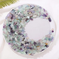 Fluorite Aquarium Gravel Rocks Natural Tumbled Healing Crystal Chips - 1-fluorite / 0.44 Pound - image 3