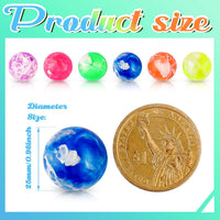 Sumind 100 Pcs 0.78 Inch Kids Small Bouncy Balls Bulk for Party Favor - 0.98 inch / 500 - image 2