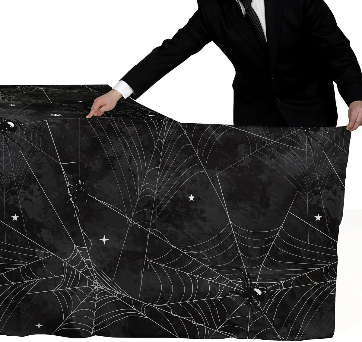 Gatherfun Football Party Decorations Disposable Tablecloth Plastic - halloween #2 - image 4