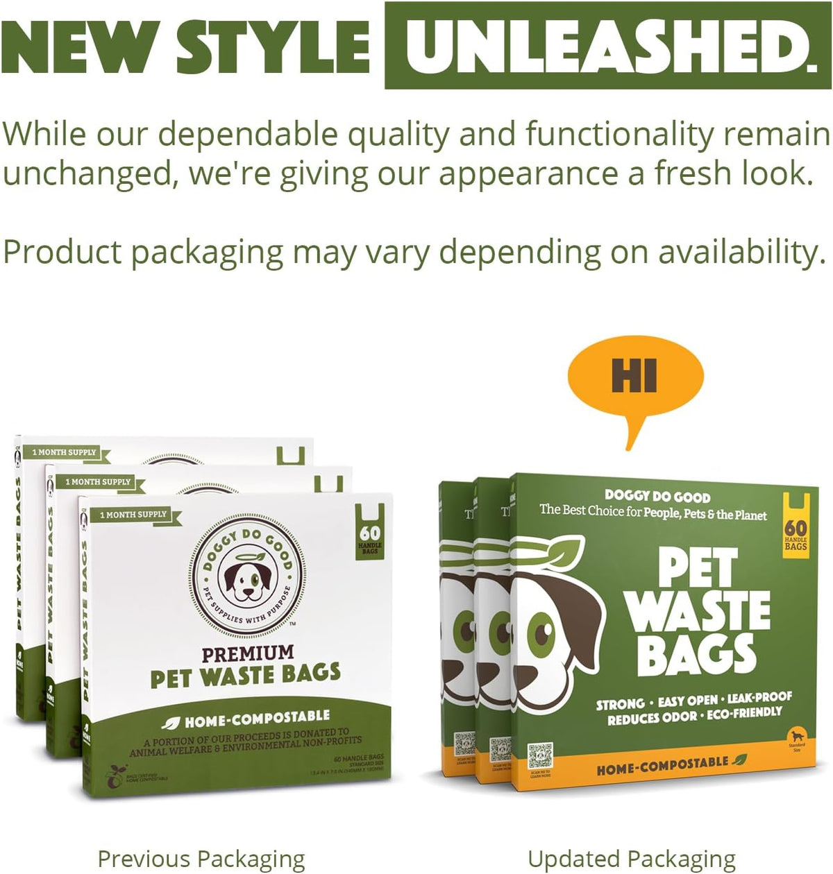 Doggy Do Good, Dog Poop Bags With Handles, Unscented - 180 Count (Pack of 1) - image 3