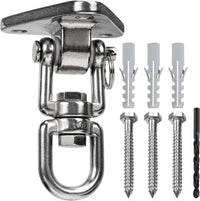 Yyiwhmy stainless steel heavy duty swing hanger with swivel bearing and mounting bolts - view 4