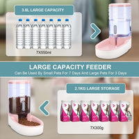 Meikuler Pets Auto Feeder 5.2L - Pink - image 2