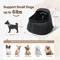 Dog Car Seat Large Medium Size Dog - PU Dog Booster / S - image 2