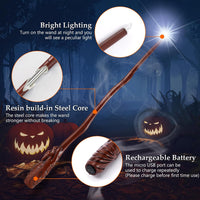 ChampWe Light Up Magic Wizard Wand Rechargeable Illuminating Toy - Dragon - image 2